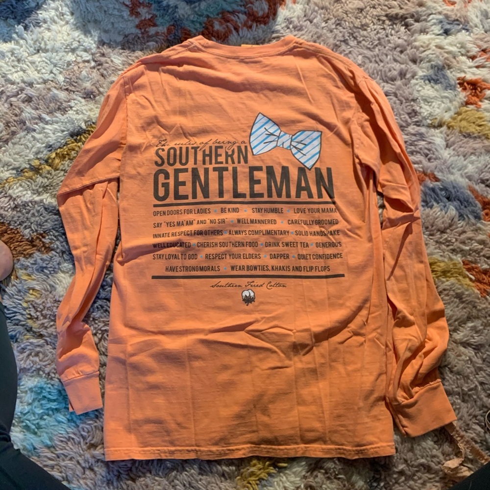 Southern fried cotton long sleeve